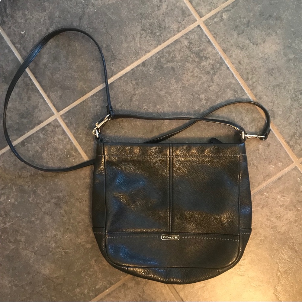 Leather Coach Crossbody